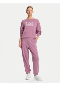 EA7 Emporio Armani Bluza 7W000416 AF12473 UA272 Różowy Relaxed Fit. Kolor: różowy. Materiał: bawełna #4