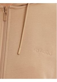 Guess Bluza V5YQ00 KB3P2 Beżowy Regular Fit. Kolor: beżowy. Materiał: bawełna #3