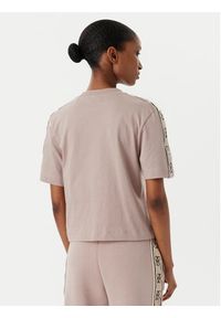 Guess T-Shirt V3RI08 I3Z14 Różowy Relaxed Fit. Kolor: różowy. Materiał: bawełna #5