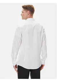 Hugo - HUGO Koszula Elisha02 50544910 Biały Extra Slim Fit. Kolor: biały. Materiał: bawełna #4