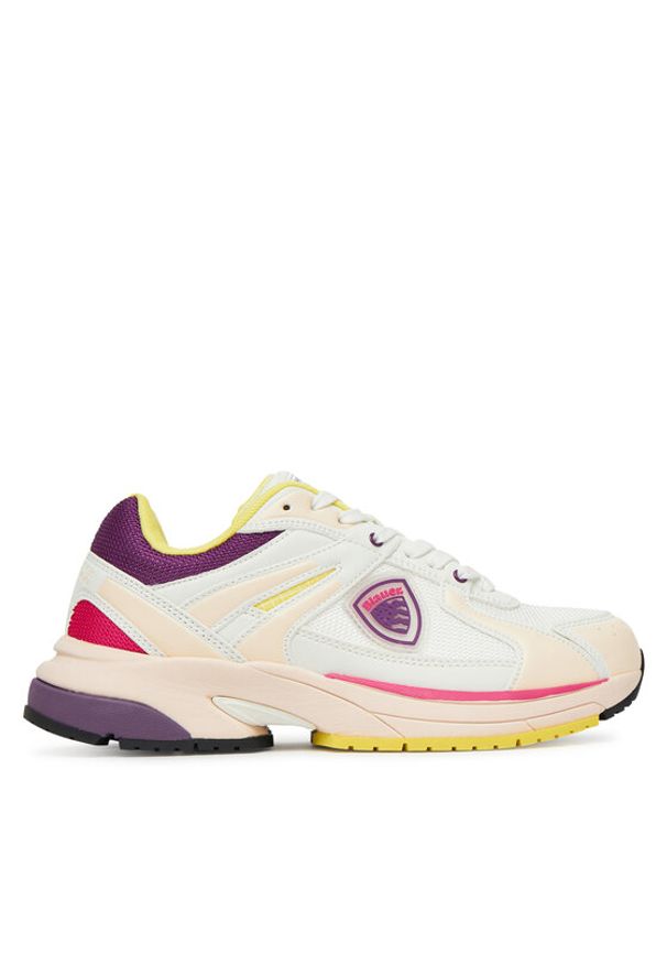 Blauer Sneakersy S5MOON01/MES Biały. Kolor: biały. Materiał: materiał