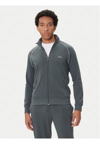 BOSS Bluza Mix&Match 50515307 Zielony Regular Fit. Kolor: zielony. Materiał: bawełna #1