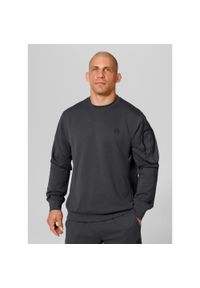 PITBULL - Bluza męska Pitbull Explorer. Kolor: szary. Sport: fitness