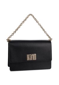 Furla Torebka 1927 1064448 B BAFI ARE Czarny. Kolor: czarny. Materiał: skórzane