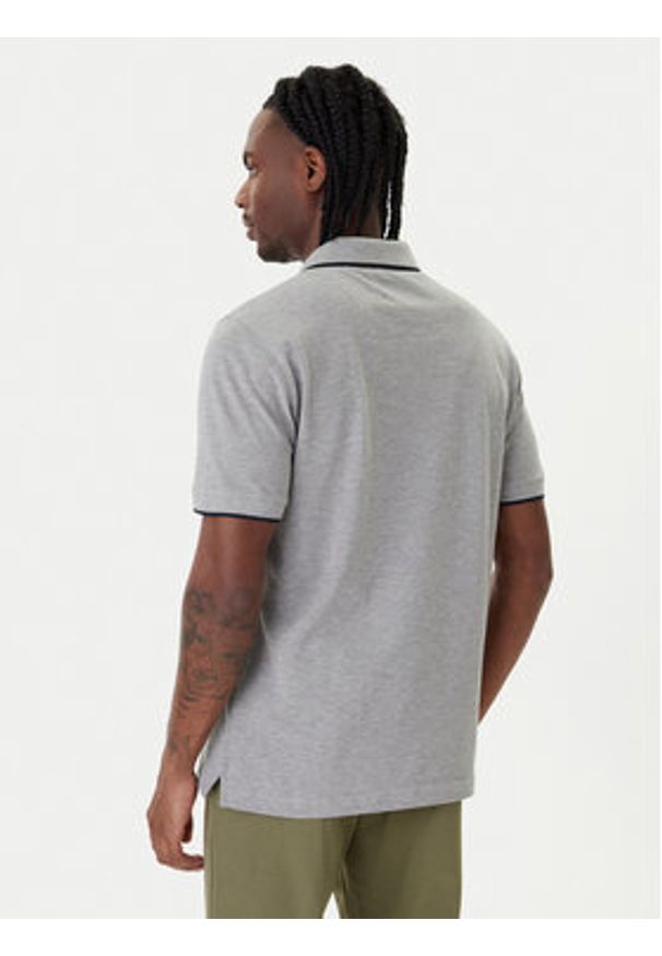 Aeronautica Militare Polo 261PO1308UP00082 Szary Regular Fit. Typ kołnierza: polo. Kolor: szary. Materiał: bawełna