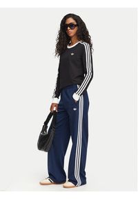 Adidas - adidas Bluzka 3 Stripes KD7964 Czarny Slim Fit. Kolor: czarny. Materiał: bawełna #3