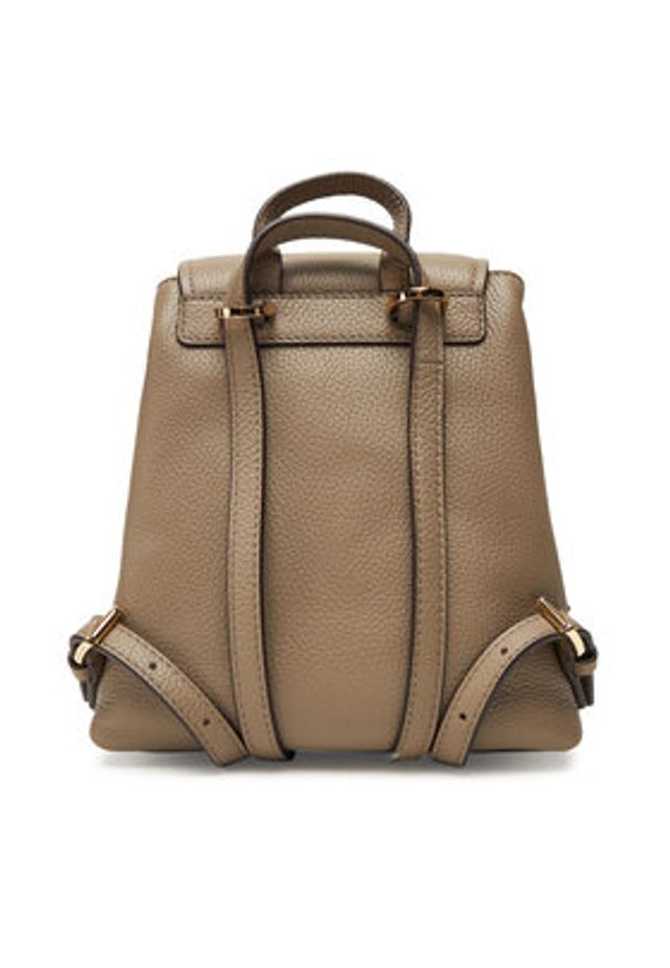 MICHAEL Michael Kors Plecak Quinn 30T5GQNB0L Beżowy. Kolor: beżowy. Materiał: skóra