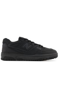 Buty New Balance BB550BBB - czarne. Okazja: na co dzień. Kolor: czarny. Materiał: materiał, syntetyk, guma, skóra. Szerokość cholewki: normalna. Sport: koszykówka #1
