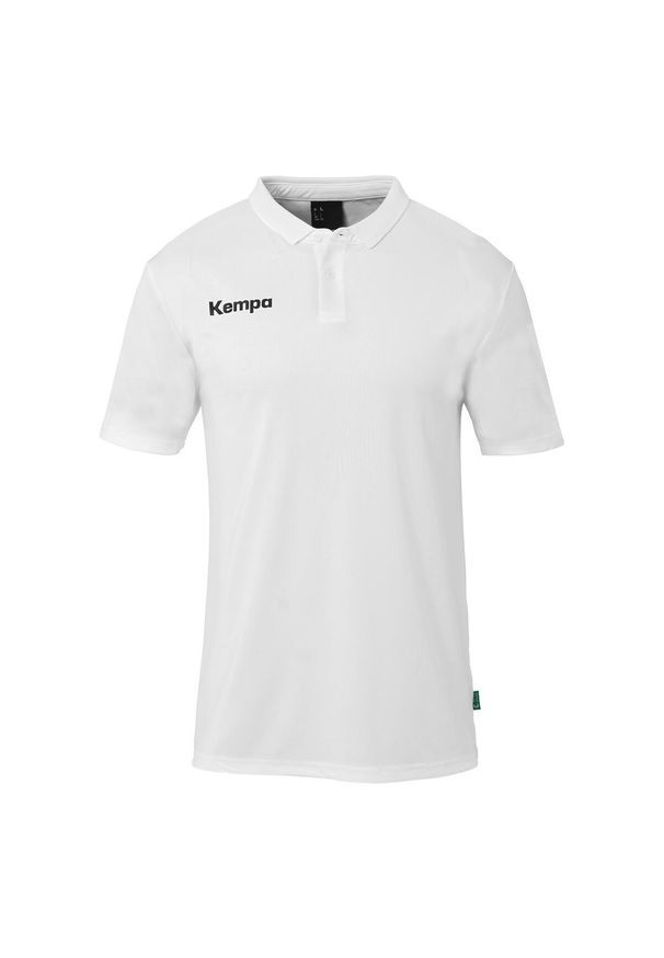 KEMPA - Koszulka polo dla dzieci Kempa Poly. Typ kołnierza: polo. Kolor: czarny, biały, wielokolorowy. Sport: piłka nożna