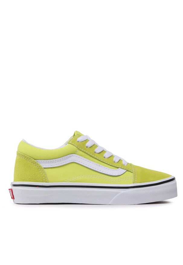 Vans Tenisówki Old Skool VN0A7Q5FZUD1 Zielony. Kolor: zielony. Materiał: zamsz, skóra