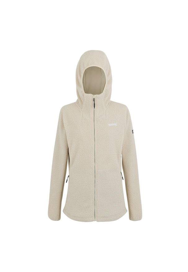 Regatta - Bluza Polarowa Damska Z Kapturem Elinn. Typ kołnierza: kaptur. Kolor: zielony. Materiał: polar. Sezon: zima. Styl: sportowy. Sport: turystyka piesza