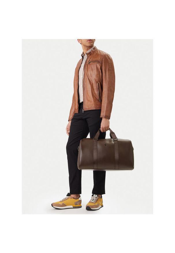 Torba weekendowa Beverly Hills Polo Club. Kolor: brązowy