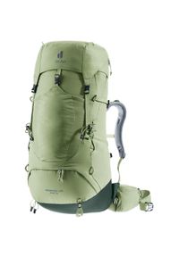Plecak trekkingowy damski Deuter Aircontact Lite 45 + 10 SL - grove/ivy. Kolor: niebieski. Styl: sportowy