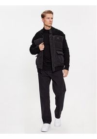 Hugo Sweter San Matteo-M 50474173 Czarny Regular Fit. Kolor: czarny. Materiał: wełna #4