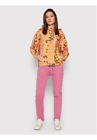 Femi Stories Spodnie dresowe Tricia Różowy Slim Fit. Kolor: różowy. Materiał: bawełna, dresówka #3