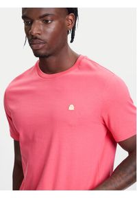 United Colors of Benetton - United Colors Of Benetton T-Shirt 3MI5J1AF7 Różowy Regular Fit. Kolor: różowy. Materiał: bawełna #4