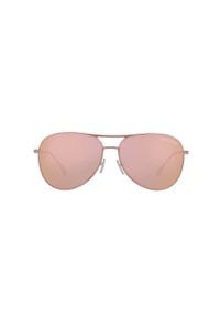 Michael Kors Okulary przeciwsłoneczne 0MK1089 damskie kolor różowy. Kolor: różowy #4