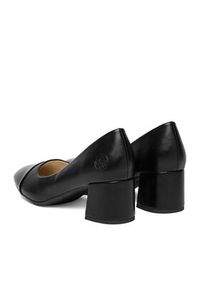 Rieker Czółenka 44760-00 Czarny. Kolor: czarny. Materiał: materiał #3