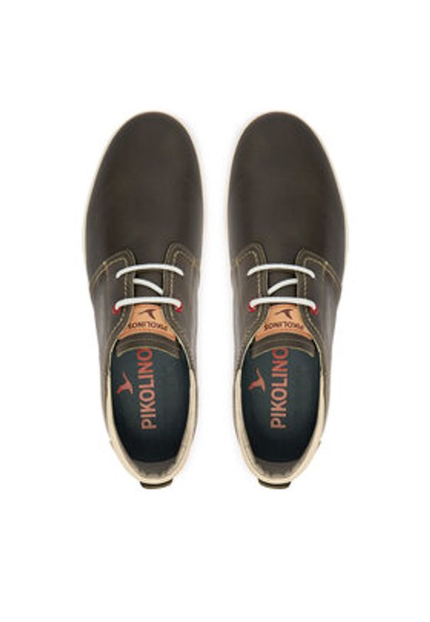 Pikolinos Półbuty Saler M8W-6429 Zielony. Kolor: zielony. Materiał: skóra