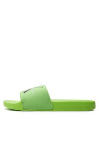 Calvin Klein Jeans Klapki Slide Monogram Co YM0YM00061 Zielony. Kolor: zielony #4
