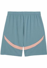 Puma - Krótki Manchester City 2024/25. Kolor: wielokolorowy, różowy, niebieski. Długość: krótkie. Sport: piłka nożna