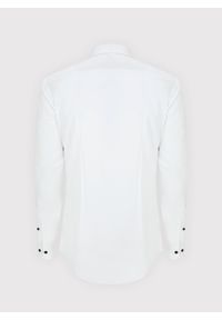 Pako Lorente - PAKO LORENTE – Gładka bawełniana koszula męska długi rękaw. Okazja: na spotkanie biznesowe. Materiał: bawełna. Długość rękawa: długi rękaw. Długość: długie. Wzór: gładki. Styl: biznesowy #3