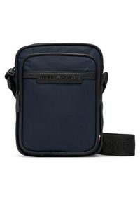 TOMMY HILFIGER - Tommy Hilfiger Saszetka Th Repreve Mini Reporter AM0AM13465 Granatowy. Kolor: niebieski. Materiał: materiał #2