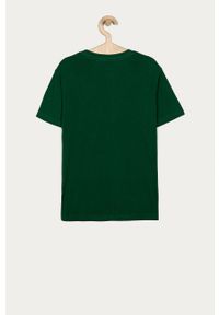 Polo Ralph Lauren - T-shirt dziecięcy 134-176 cm. Okazja: na co dzień. Typ kołnierza: polo. Kolor: zielony. Materiał: bawełna, dzianina. Wzór: nadruk. Styl: casual #2