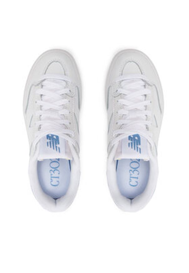 New Balance Sneakersy CT302CLD Biały. Kolor: biały. Materiał: skóra