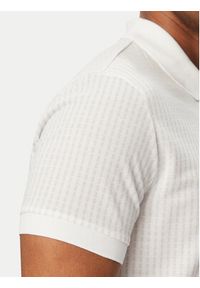 BOSS Polo Birdie 3 50559355 Biały Regular Fit. Typ kołnierza: polo. Kolor: biały. Materiał: bawełna #4
