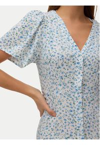 Vero Moda Sukienka codzienna Alba 10330301 Biały Regular Fit. Okazja: na co dzień. Kolor: biały. Materiał: wiskoza. Typ sukienki: proste. Styl: casual #3