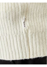 Lindbergh Kardigan 30-804059B Biały Relaxed Fit. Kolor: biały. Materiał: wiskoza, bawełna