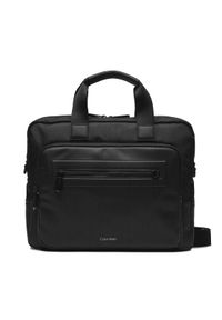 Calvin Klein Torba na laptopa Ck Elevated Laptop Bag K50K511224 Czarny. Kolor: czarny. Materiał: materiał