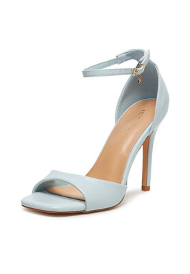 DeeZee Sandały GAF-8598-2 Niebieski. Kolor: niebieski. Materiał: skóra