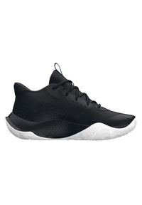 Buty do koszykówki Under Armour Jet '23. Kolor: szary, wielokolorowy, żółty. Styl: sportowy. Sport: koszykówka