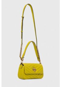 Tory Burch torebka skórzana kolor zielony. Kolor: zielony. Materiał: skórzane #5