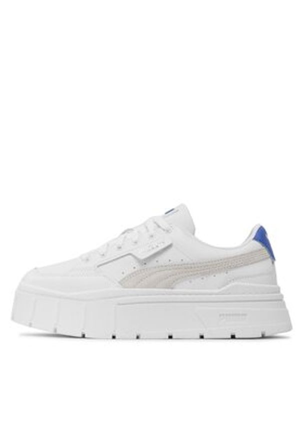 Puma Sneakersy Mayze Stack Wns 384363 13 Biały. Kolor: biały. Materiał: skóra