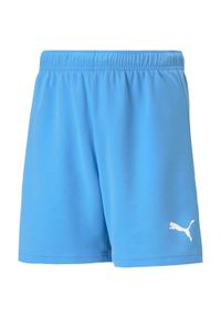 Puma - Spodenki TeamRISE Dla Dzieci. Kolor: niebieski