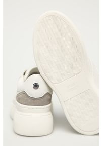 Steve Madden - Buty Anthem. Nosek buta: okrągły. Zapięcie: sznurówki. Kolor: biały. Materiał: syntetyk, materiał, skóra ekologiczna, guma. Szerokość cholewki: normalna. Obcas: na obcasie. Wysokość obcasa: średni #2
