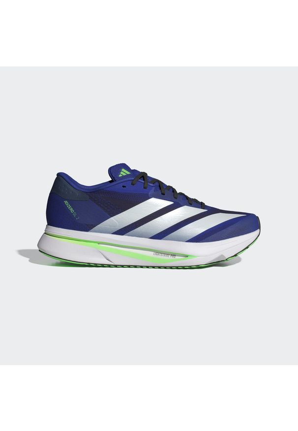 Adidas - Adizero SL 2. Okazja: na co dzień. Kolor: niebieski, wielokolorowy, biały. Sport: bieganie
