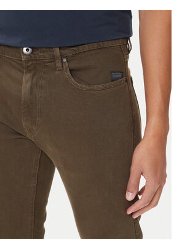 G-Star RAW - G-Star Raw Jeansy Mosa D23692-D552 Beżowy Straight Fit. Kolor: beżowy