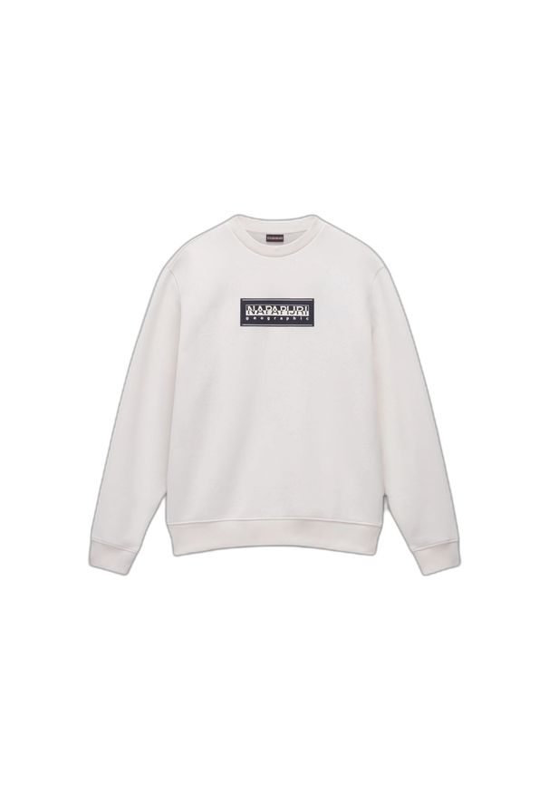 Bluza z logo Napapijri B-Box C. Typ kołnierza: kaptur. Kolor: biały