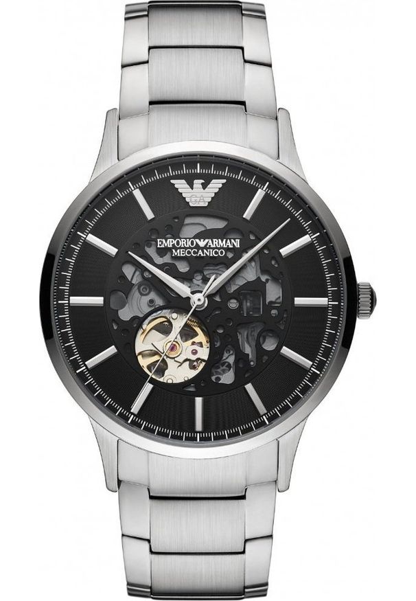 Zegarek Emporio Armani Zegarek męski EMPORIO ARMANI RENATO AUTOMATIC AR60055 (zi058a))