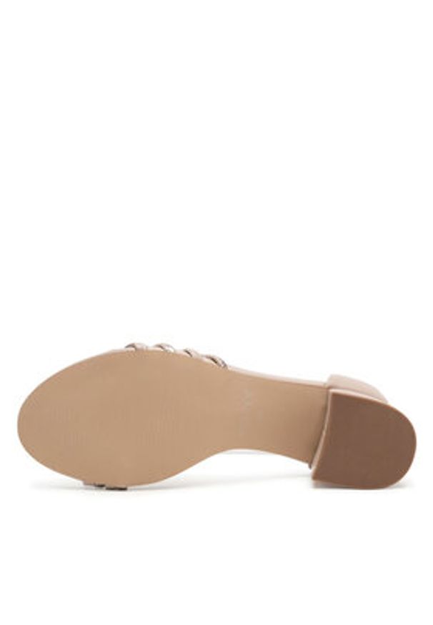 Jenny - JENNY Sandały LS6026-06 Beżowy. Kolor: beżowy. Materiał: syntetyk, materiał