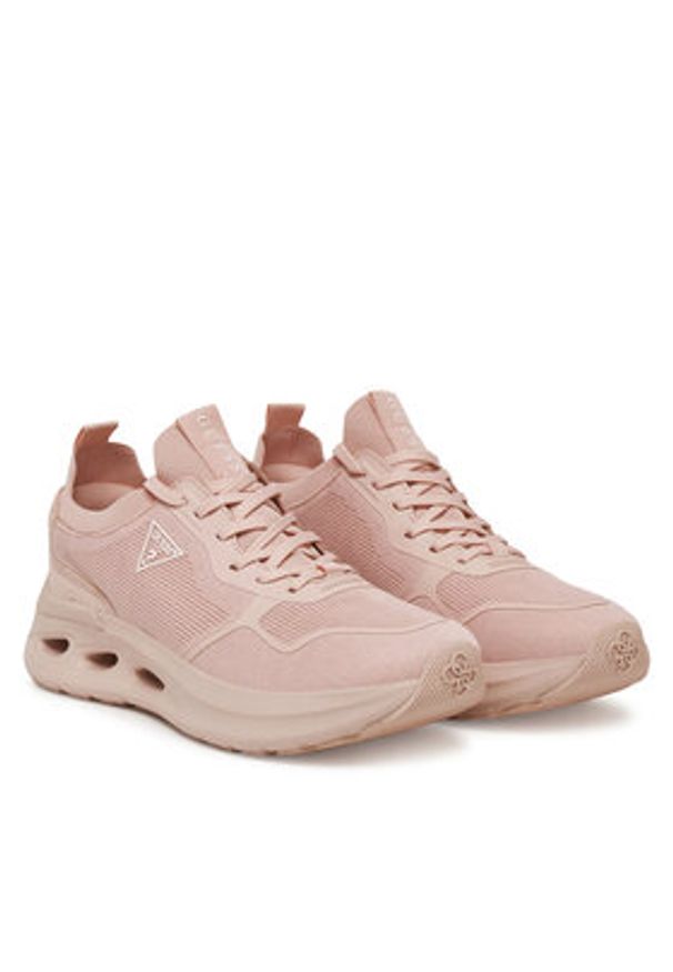 Guess Sneakersy 172871 Różowy. Kolor: różowy. Materiał: materiał