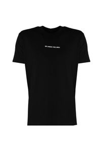 John Richmond T-shirt | HMP25016TS | Mężczyzna | Czarny. Okazja: na co dzień. Kolor: czarny. Materiał: bawełna. Wzór: nadruk. Styl: elegancki, casual