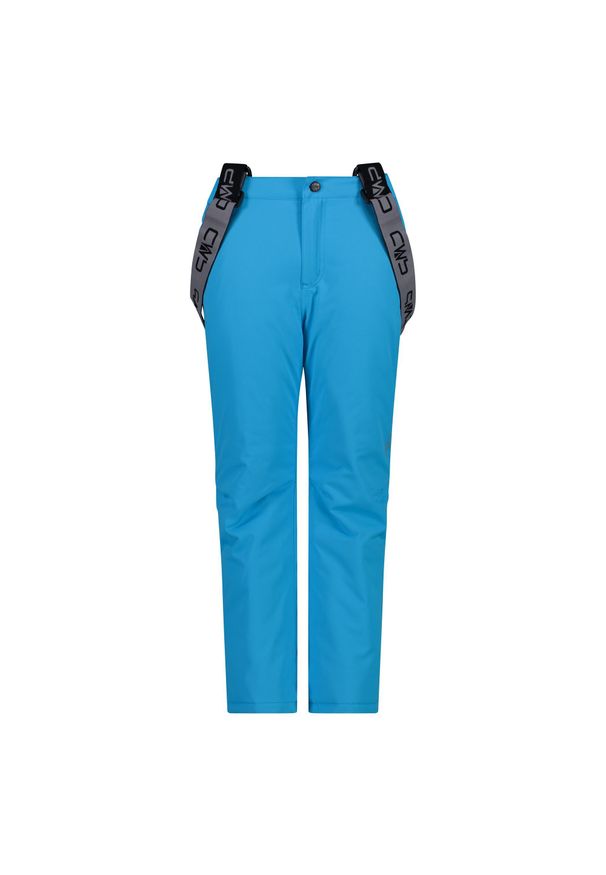 Spodnie dziecięce narciarskie CMP 3W15994. Kolor: beżowy, niebieski, wielokolorowy. Sezon: zima. Sport: narciarstwo