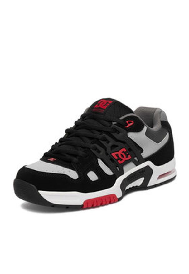 DC Shoes Sneakersy EO-AT-2 DC02906002 Czarny. Kolor: czarny. Materiał: nubuk, skóra
