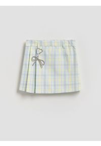 Reserved - Spódnica z breloczkiem - wielobarwny. Materiał: tkanina, wiskoza #1