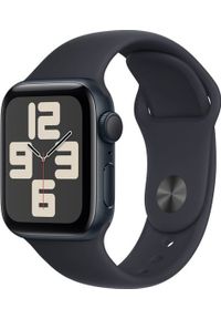 APPLE - Smartwatch Apple Apple Watch SE OLED 40 mm Cyfrowy 324 x 394 px Ekran dotykowy Czarny Wi-Fi GPS. Rodzaj zegarka: smartwatch. Kolor: czarny